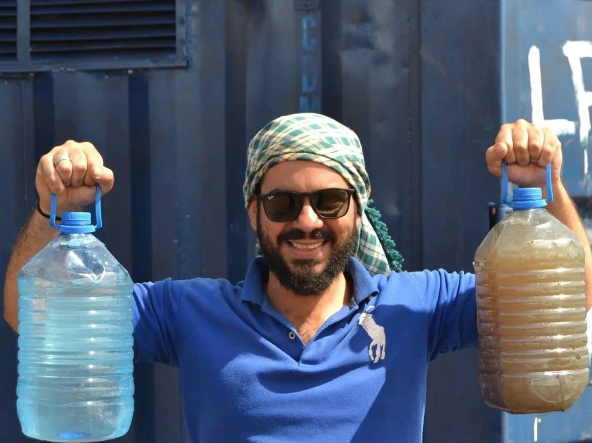 The water a village was drinking, and the water it drinks now