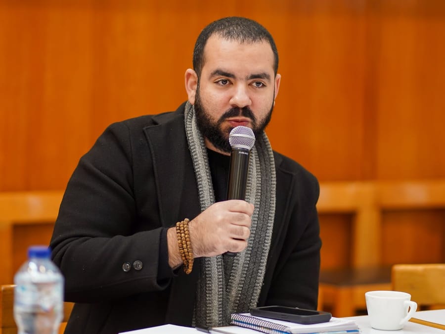 Speaking at a partner session, Cairo